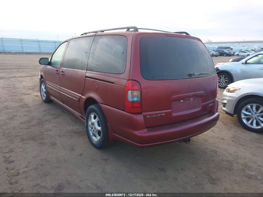 2002 Oldsmobile Silhouette Gl VIN: 1GHDX03E12D296303 Lot: 43920972