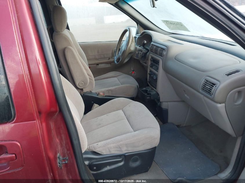 2002 Oldsmobile Silhouette Gl VIN: 1GHDX03E12D296303 Lot: 43920972