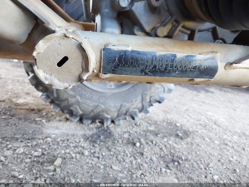 2023 Can-Am Maverick X3 Max X Ds Turbo Rr VIN: 3JBVEAV40PE000027 Lot: 43920976