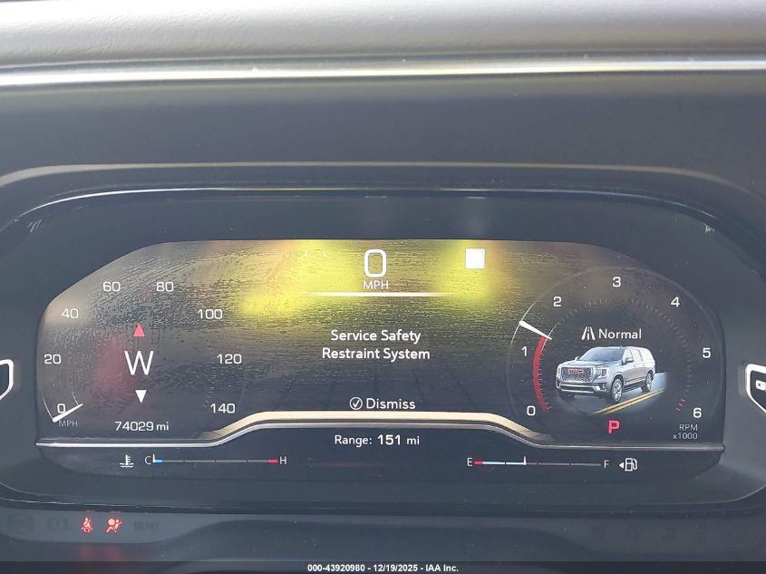 2022 GMC Yukon 2Wd Denali VIN: 1GKS1DKL6NR285413 Lot: 43920980