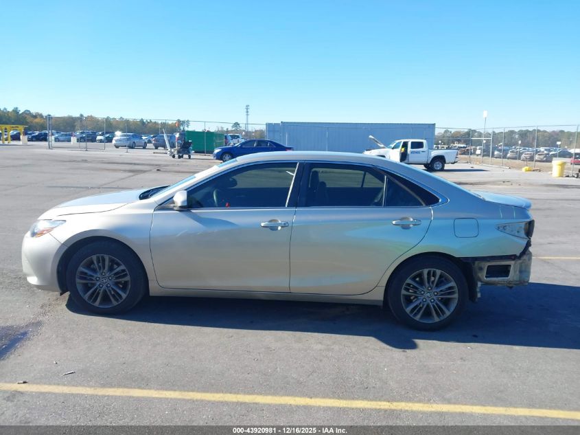 2017 Toyota Camry Se VIN: 4T1BF1FK9HU355691 Lot: 43920981