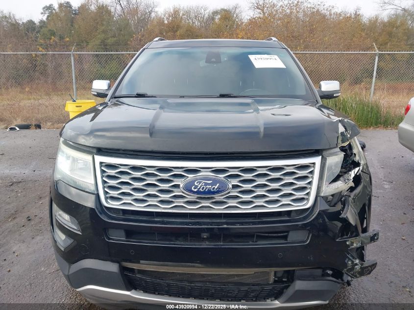 2016 Ford Explorer Platinum VIN: 1FM5K8HT6GGC58033 Lot: 43920994
