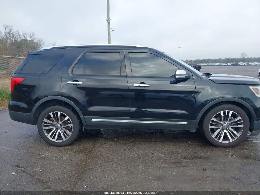 2016 Ford Explorer Platinum VIN: 1FM5K8HT6GGC58033 Lot: 43920994