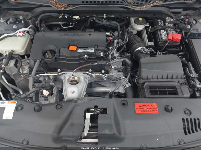 2019 Honda Civic Lx VIN: 19XFC2F60KE035883 Lot: 43921007