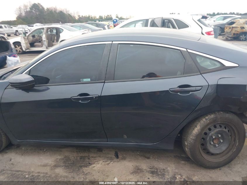 2019 Honda Civic Lx VIN: 19XFC2F60KE035883 Lot: 43921007