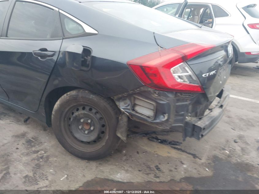 2019 Honda Civic Lx VIN: 19XFC2F60KE035883 Lot: 43921007