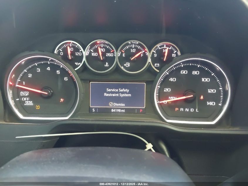 2022 Chevrolet Silverado 1500 Ltd 2Wd Short Bed Lt VIN: 1GCPWCED5NZ124262 Lot: 43921012