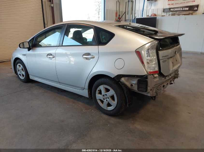 2011 Toyota Prius Three VIN: JTDKN3DU6B5307140 Lot: 43921014
