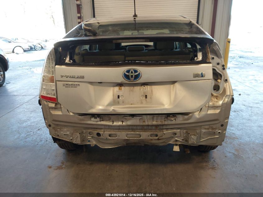 2011 Toyota Prius Three VIN: JTDKN3DU6B5307140 Lot: 43921014