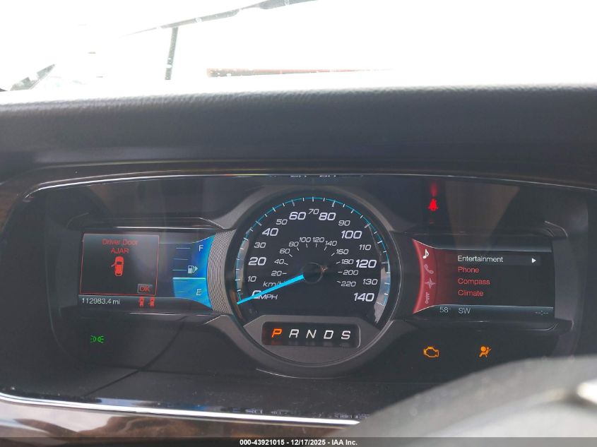 2013 Ford Taurus Limited VIN: 1FAHP2F81DG103888 Lot: 43921015