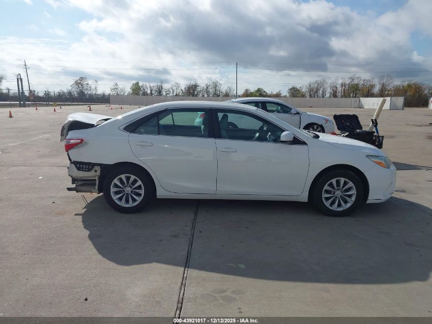 2016 Toyota Camry Le VIN: 4T4BF1FK9GR558116 Lot: 43921017