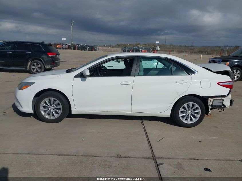 2016 Toyota Camry Le VIN: 4T4BF1FK9GR558116 Lot: 43921017