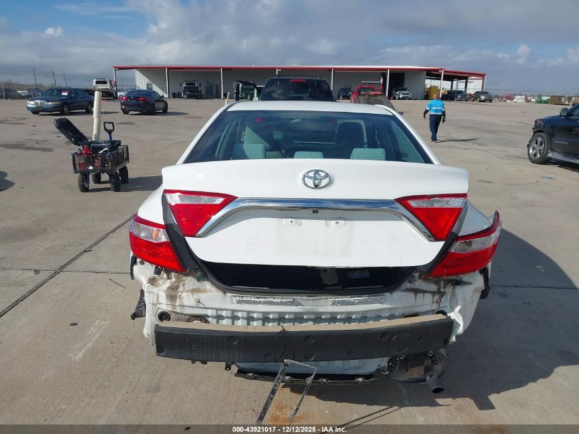 2016 Toyota Camry Le VIN: 4T4BF1FK9GR558116 Lot: 43921017