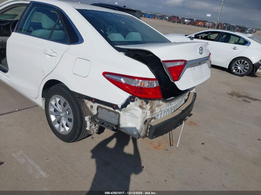 2016 Toyota Camry Le VIN: 4T4BF1FK9GR558116 Lot: 43921017