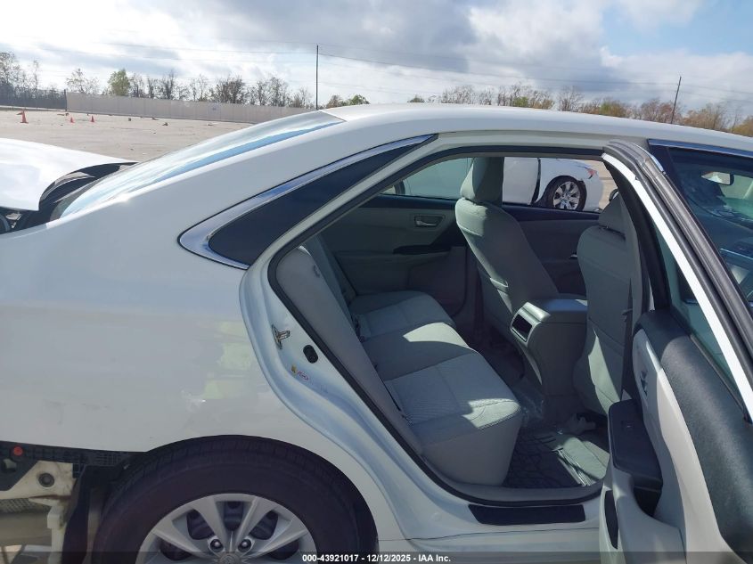 2016 Toyota Camry Le VIN: 4T4BF1FK9GR558116 Lot: 43921017