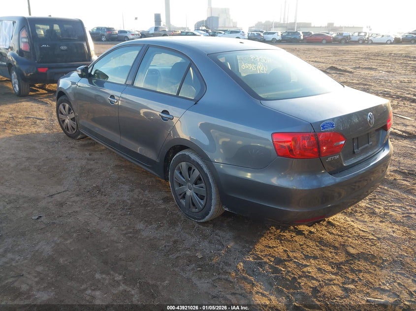 2012 Volkswagen Jetta 2.5L Se