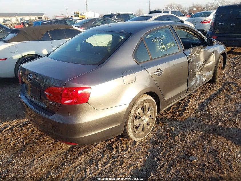 2012 Volkswagen Jetta 2.5L Se