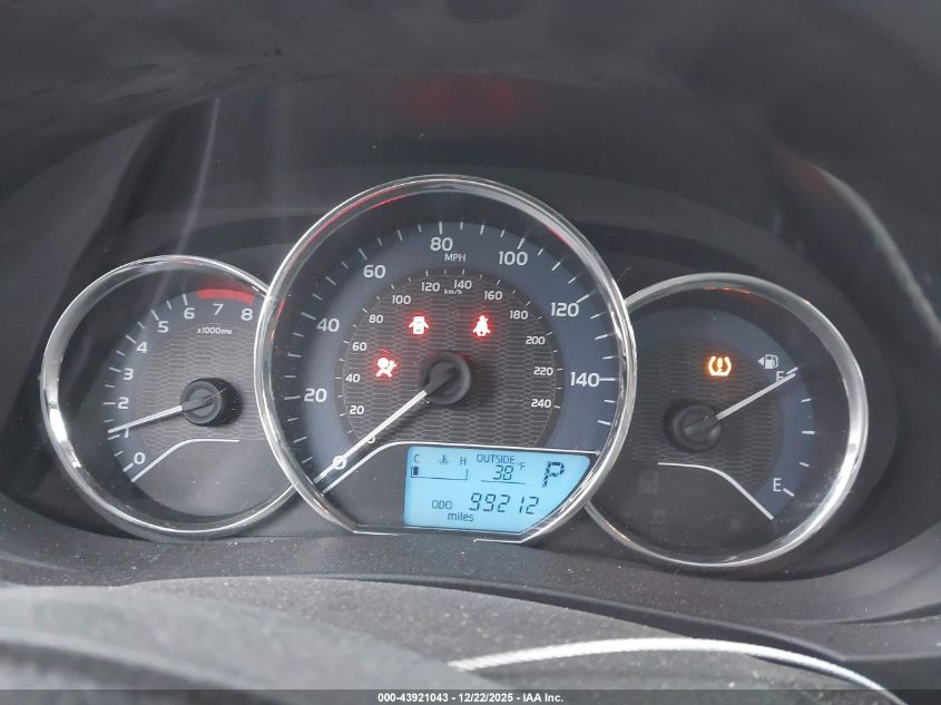 2015 Toyota Corolla Le VIN: 5YFBURHE2FP215590 Lot: 43921043