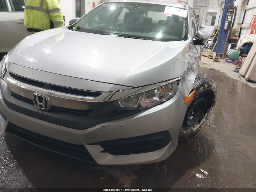 2016 Honda Civic Lx VIN: 19XFC2F53GE089435 Lot: 43921067