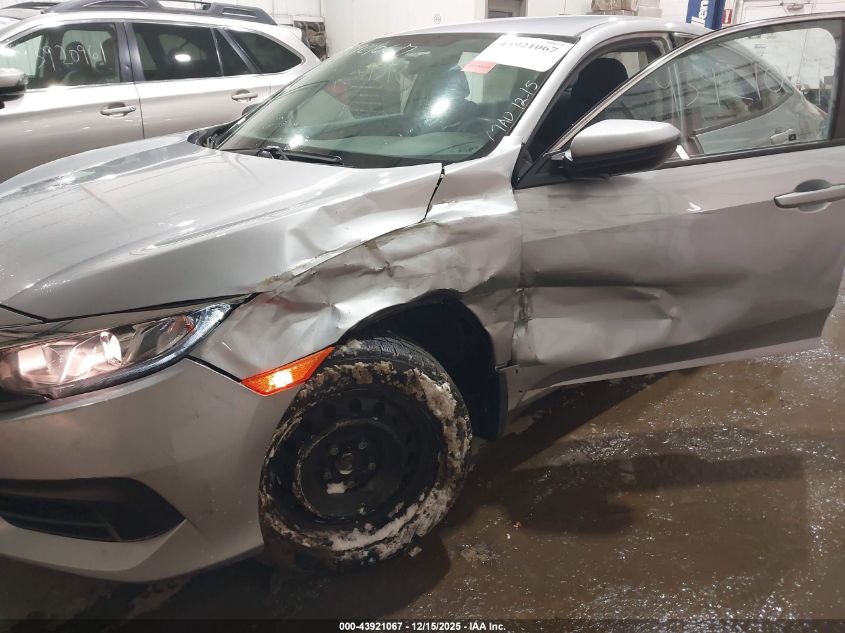 2016 Honda Civic Lx VIN: 19XFC2F53GE089435 Lot: 43921067