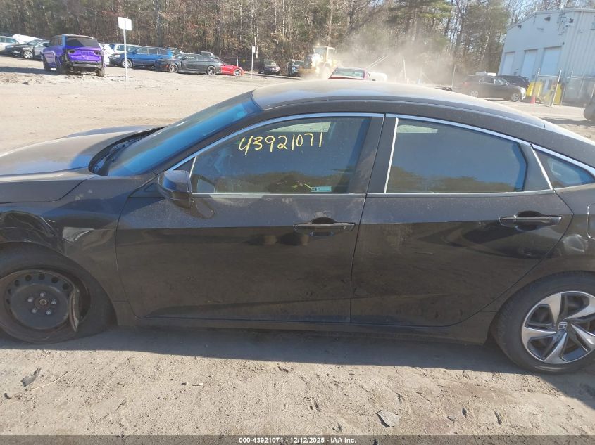 2020 Honda Civic Lx VIN: 2HGFC2F6XLH534035 Lot: 43921071