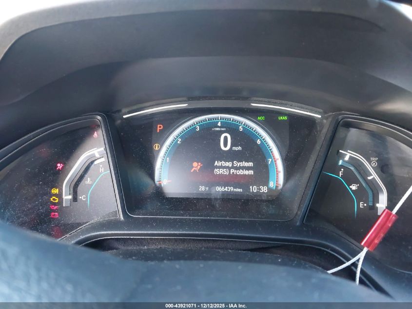 2020 Honda Civic Lx VIN: 2HGFC2F6XLH534035 Lot: 43921071