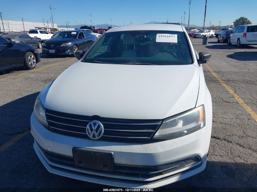 2016 Volkswagen Jetta 1.8T Sport VIN: 3VWD17AJ9GM300462 Lot: 43921073