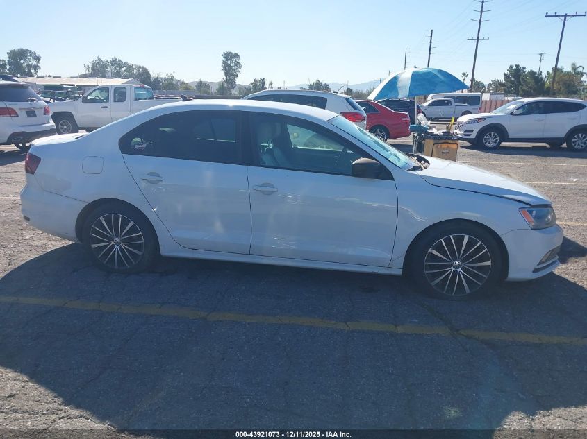 2016 Volkswagen Jetta 1.8T Sport VIN: 3VWD17AJ9GM300462 Lot: 43921073