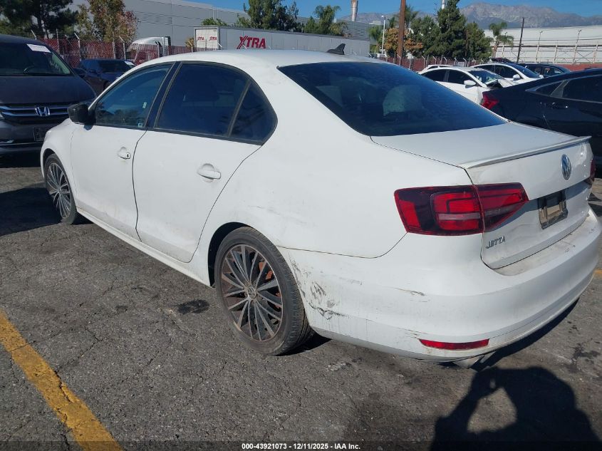 2016 Volkswagen Jetta 1.8T Sport VIN: 3VWD17AJ9GM300462 Lot: 43921073