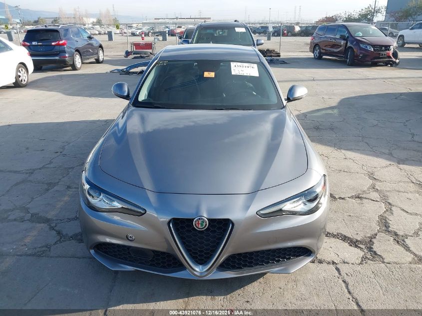 2018 Alfa Romeo Giulia Rwd VIN: ZARFAEBN0J7565375 Lot: 43921076