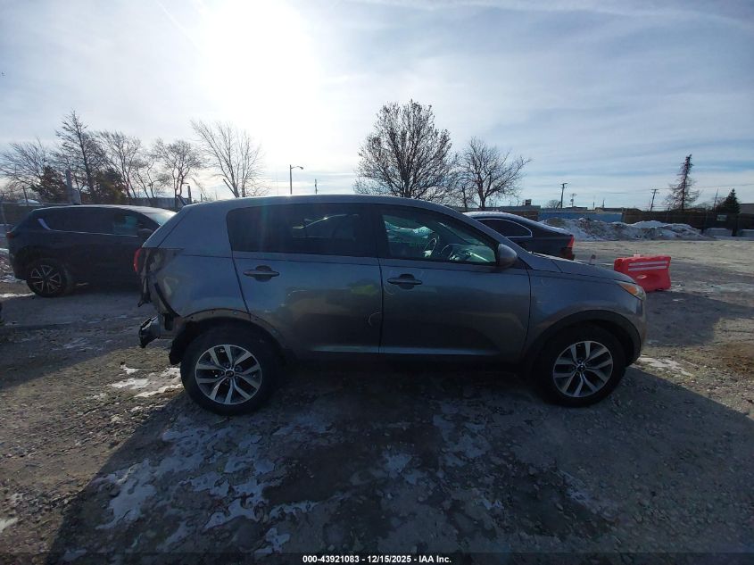 2015 Kia Sportage Lx VIN: KNDPBCAC2F7693902 Lot: 43921083