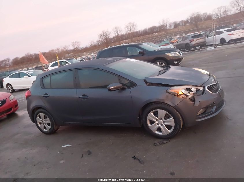 2016 Kia Forte Lx VIN: KNAFK5A88G5622328 Lot: 43921101