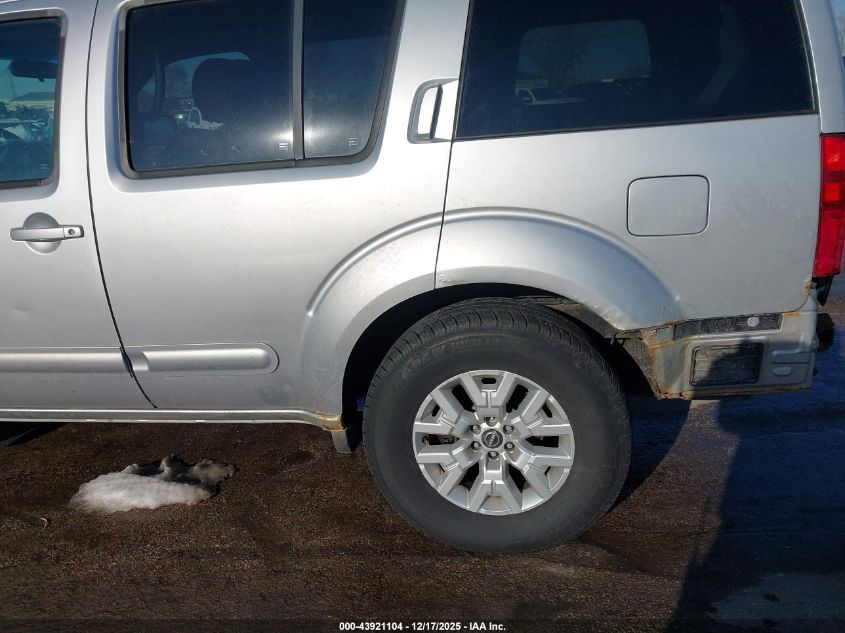 2005 Nissan Pathfinder Xe VIN: 5N1AR18W25C763504 Lot: 43921104