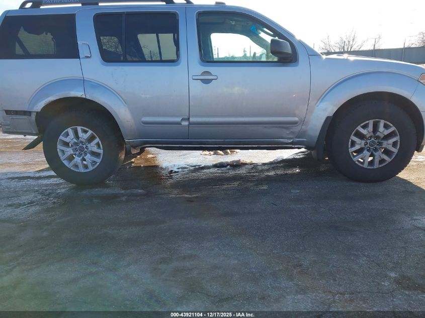 2005 Nissan Pathfinder Xe VIN: 5N1AR18W25C763504 Lot: 43921104