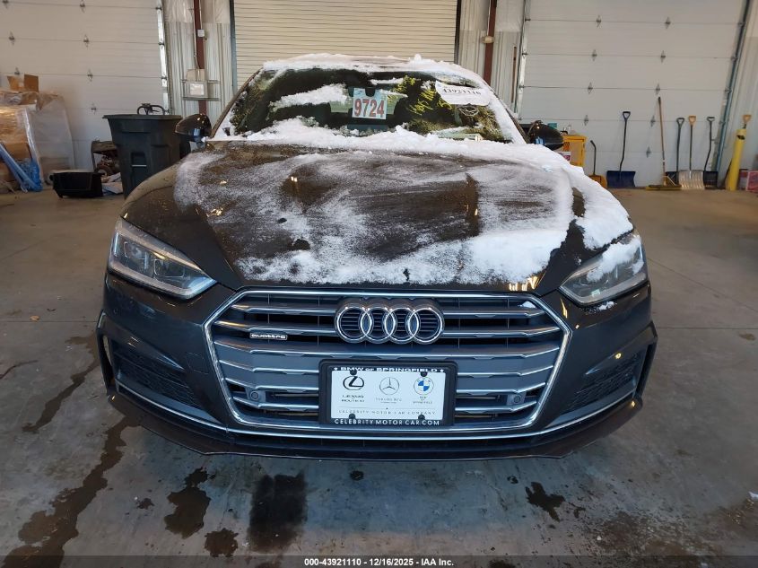 2019 Audi A5 45 Premium VIN: WAUENCF56KA057941 Lot: 43921110