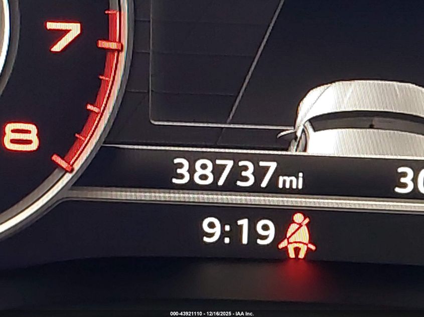 2019 Audi A5 45 Premium VIN: WAUENCF56KA057941 Lot: 43921110