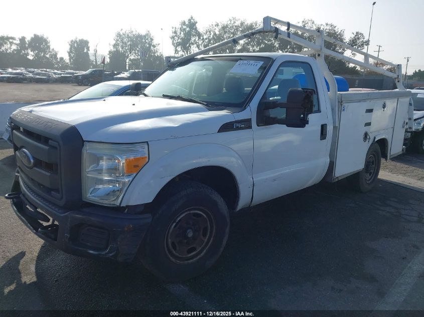 2013 Ford F-250 Xl VIN: 1FDBF2A6XDEB48201 Lot: 43921111