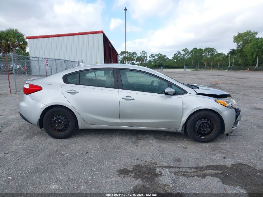 2016 Kia Forte Lx VIN: KNAFK4A67G5594935 Lot: 43921112