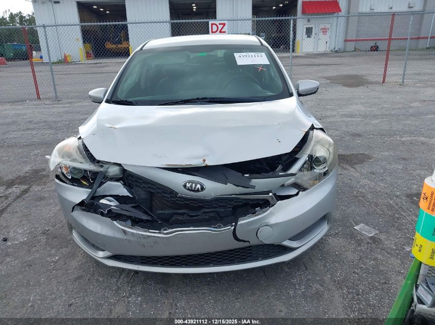 2016 Kia Forte Lx VIN: KNAFK4A67G5594935 Lot: 43921112