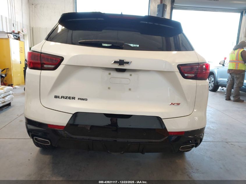 2024 Chevrolet Blazer Awd Rs VIN: 3GNKBKRS2RS169145 Lot: 43921117
