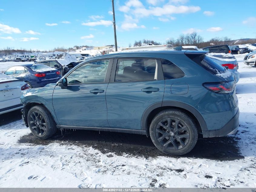 2024 Honda Hr-V Awd Sport/Awd Sport W/O Bsi VIN: 3CZRZ2H54RM775169 Lot: 43921122