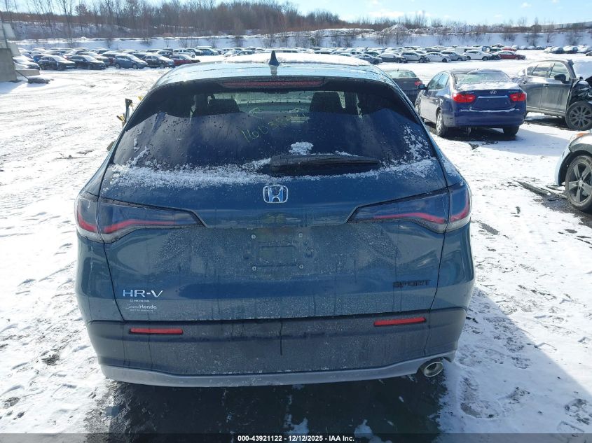 2024 Honda Hr-V Awd Sport/Awd Sport W/O Bsi VIN: 3CZRZ2H54RM775169 Lot: 43921122