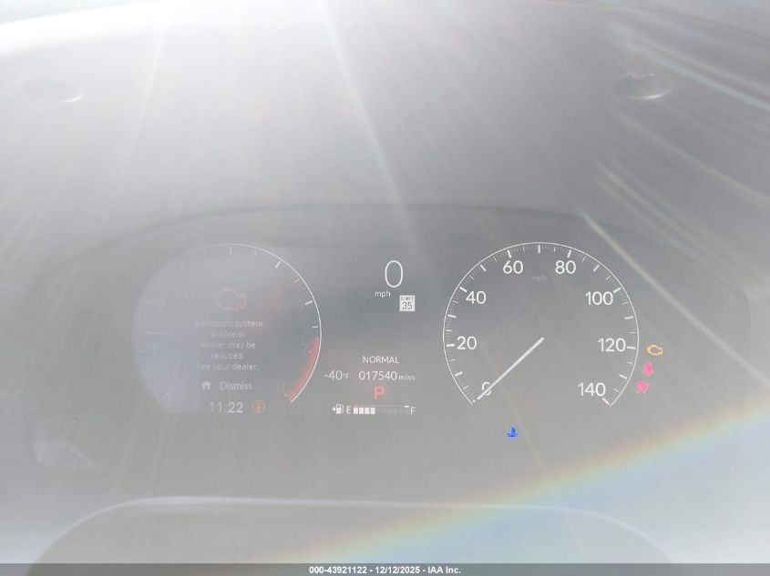 2024 Honda Hr-V Awd Sport/Awd Sport W/O Bsi VIN: 3CZRZ2H54RM775169 Lot: 43921122