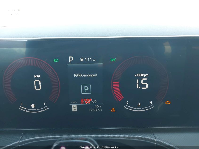 2024 Hyundai Santa Fe Sel VIN: 5NMP24GL2RH001650 Lot: 43921133