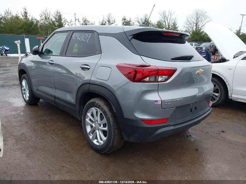 2026 Chevrolet Trailblazer Awd Ls VIN: KL79MNSL2TB004802 Lot: 43921139