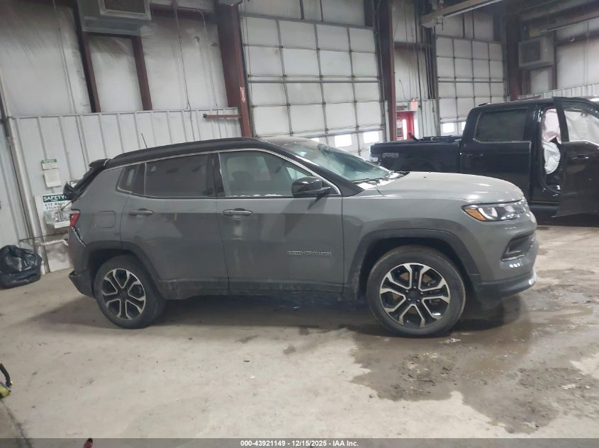 2024 Jeep Compass Limited 4X4 VIN: 3C4NJDCN6RT601804 Lot: 43921149