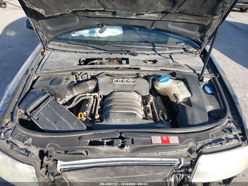 2003 Audi A4 3.0 VIN: WAULT68E73A152036 Lot: 43921157