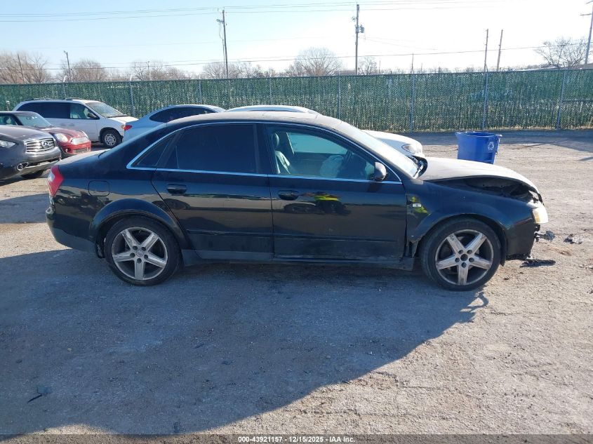 2003 Audi A4 3.0 VIN: WAULT68E73A152036 Lot: 43921157