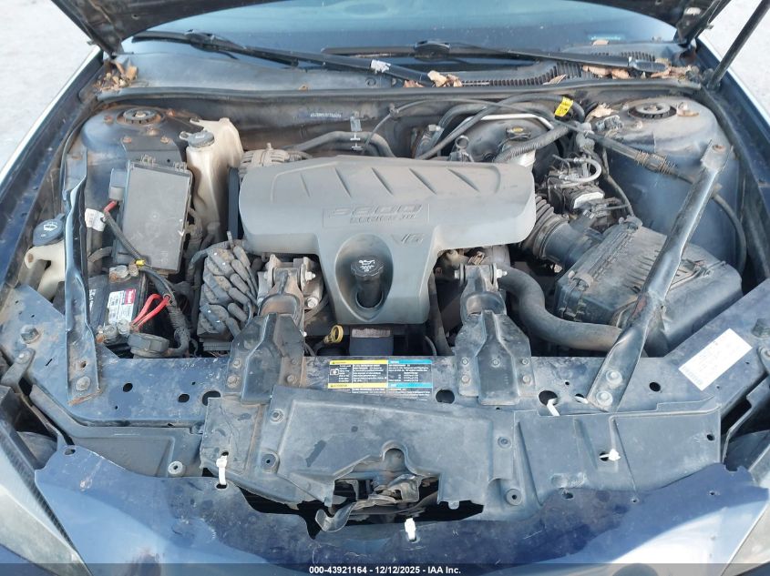 2008 Pontiac Grand Prix VIN: 2G2WP552881186601 Lot: 43921164