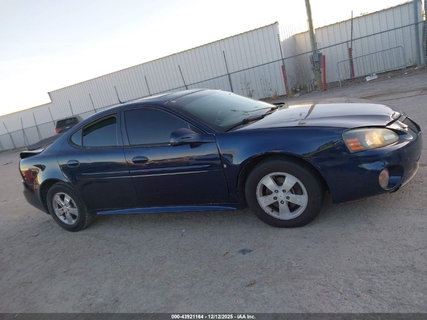 2008 Pontiac Grand Prix VIN: 2G2WP552881186601 Lot: 43921164